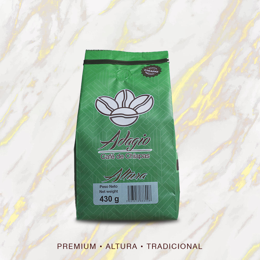 Adagio, Café de Chiapas 430 g Altura