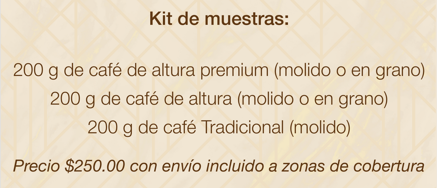 Kit de Muestras 2
