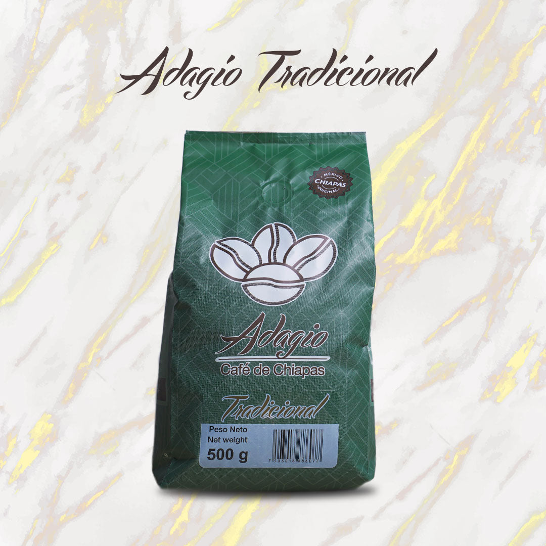 ADAGIO CAFÉ DE CHIAPAS 1 KG MEZCLA TRADICIONAL