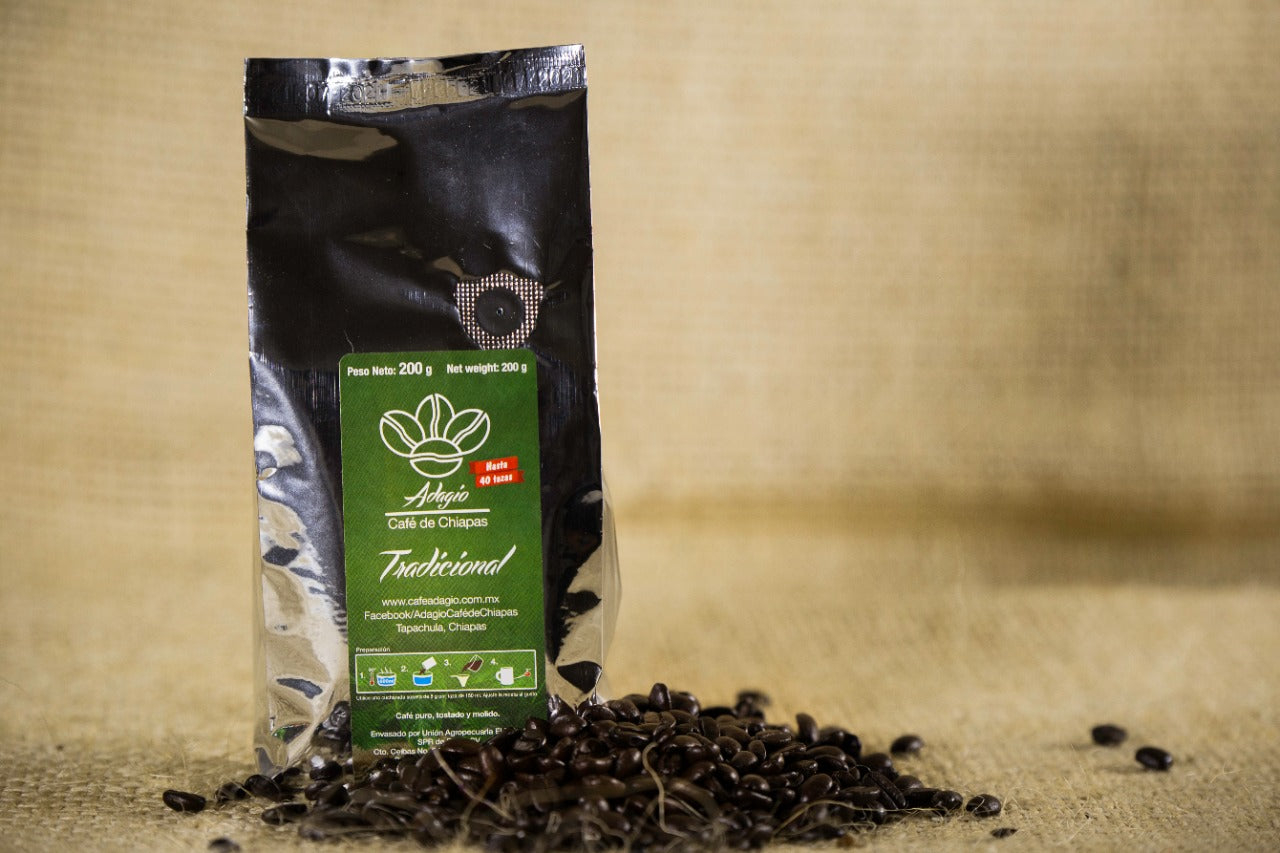 Adagio, Café de Chiapas paquete de muestras