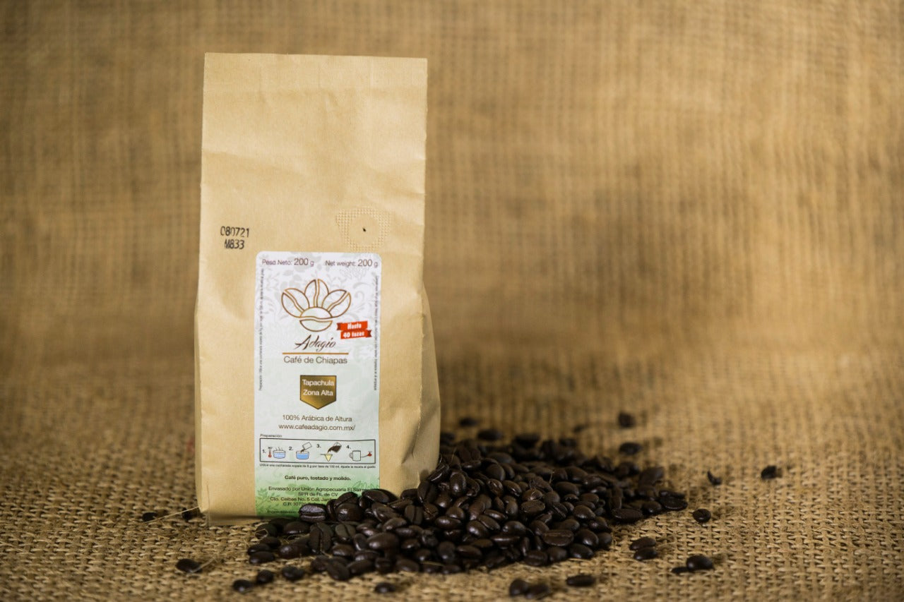 Adagio, Café de Chiapas paquete de muestras